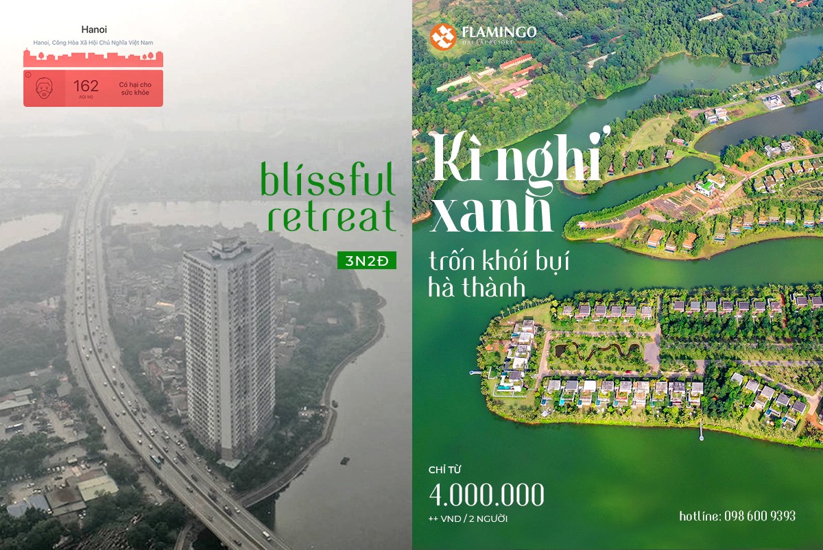 Kỳ nghỉ xanh Flamingo Đại Lải